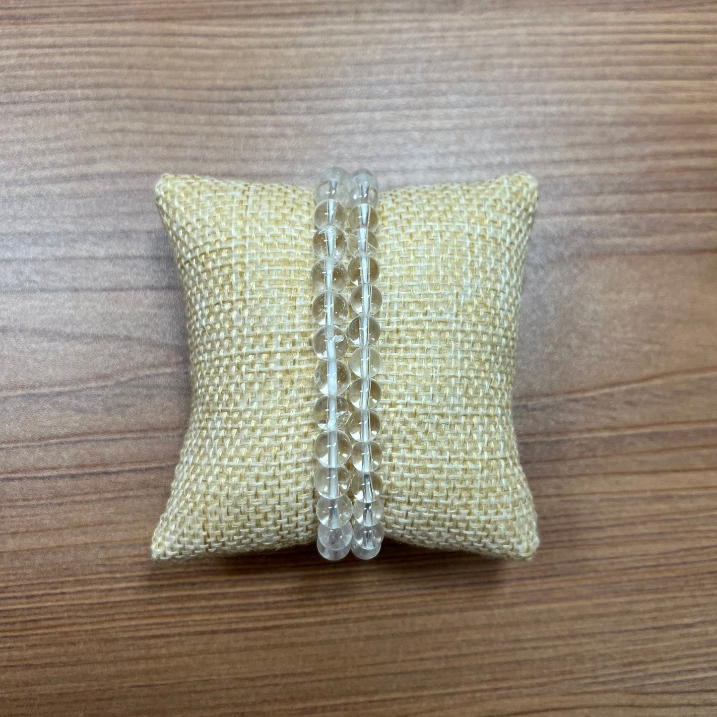 Bracciale in quarzo ialino