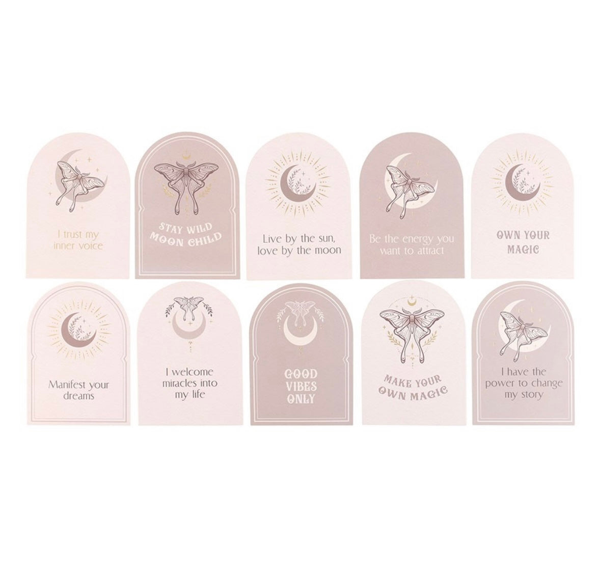 Carte affermazioni Luna Moth