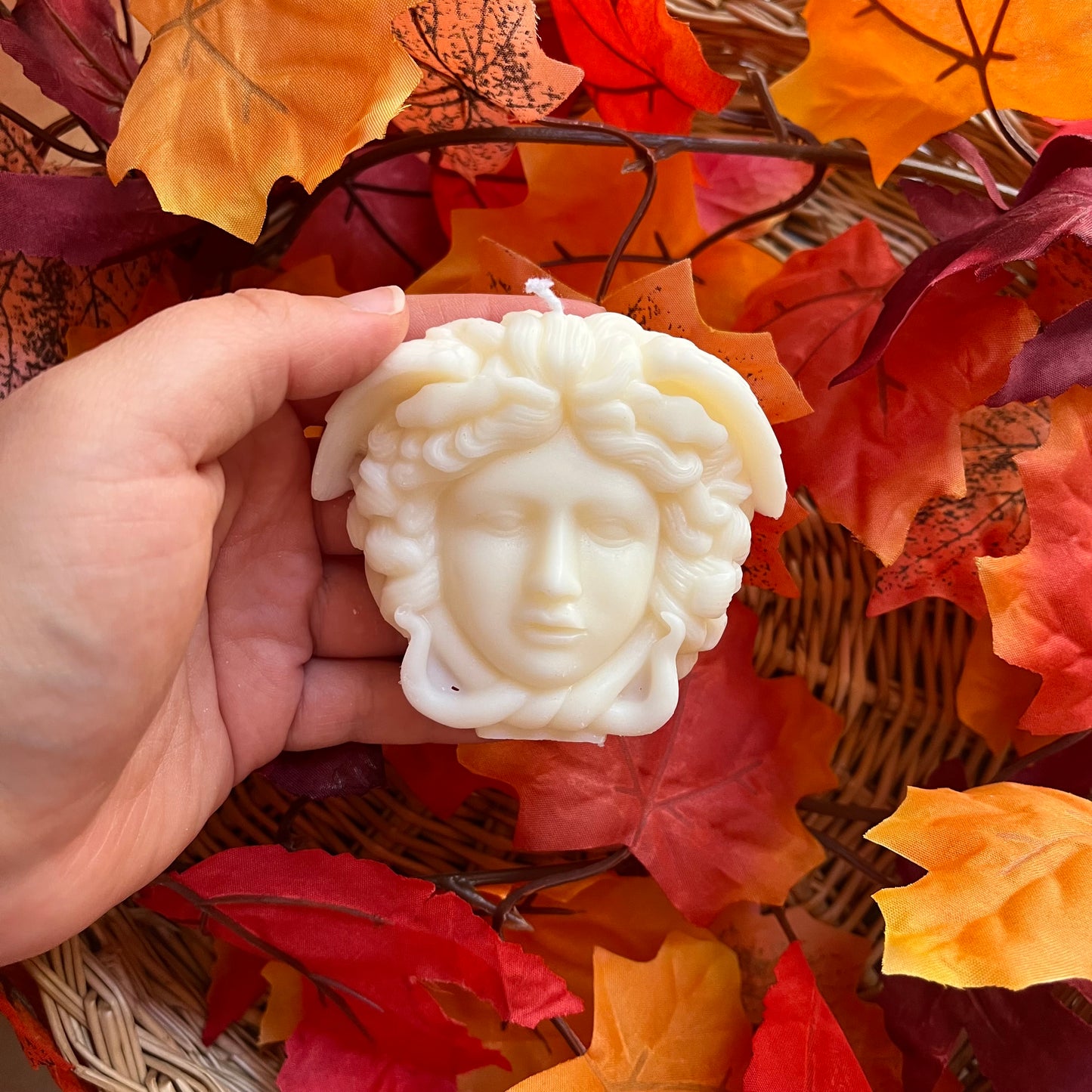 Candela a forma di Medusa