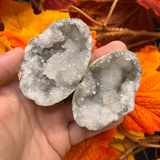 Geode in quarzo
