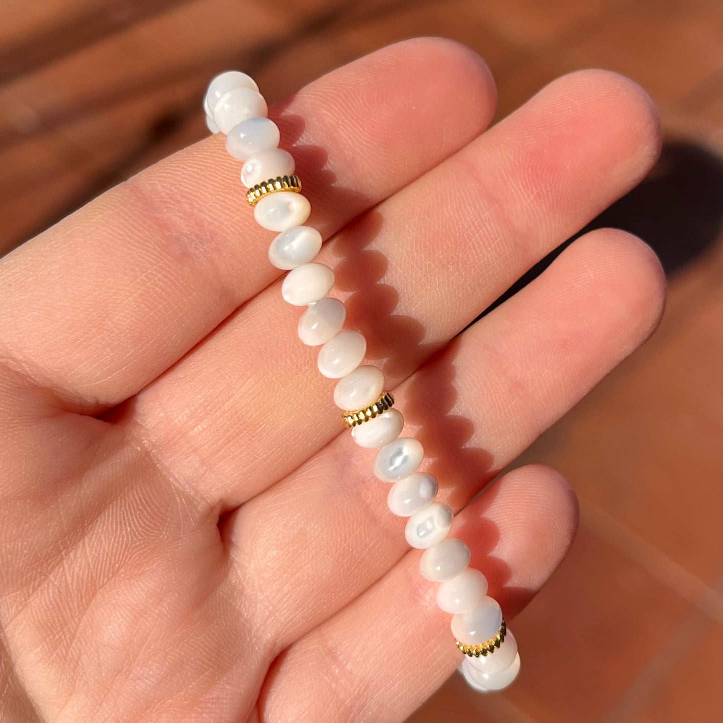 Bracciale in madreperla