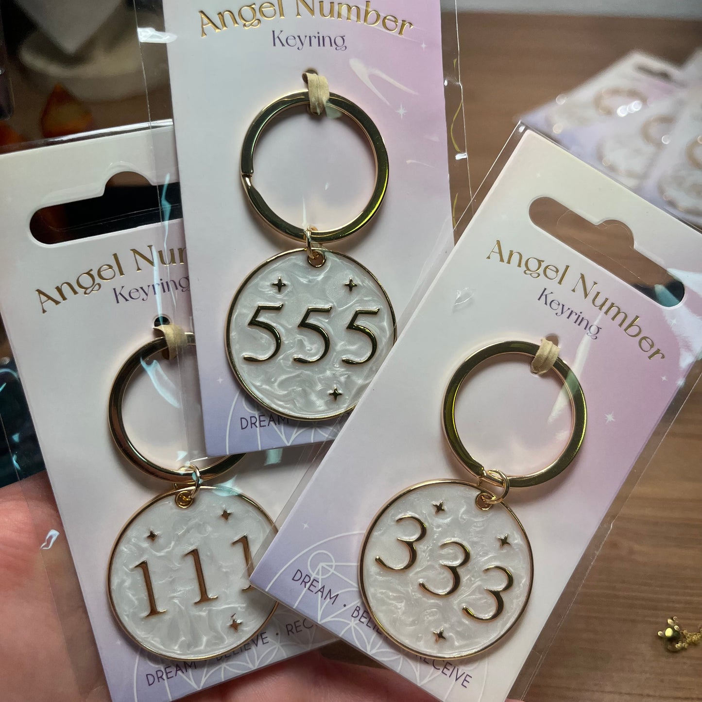 Portachiavi numeri angelici