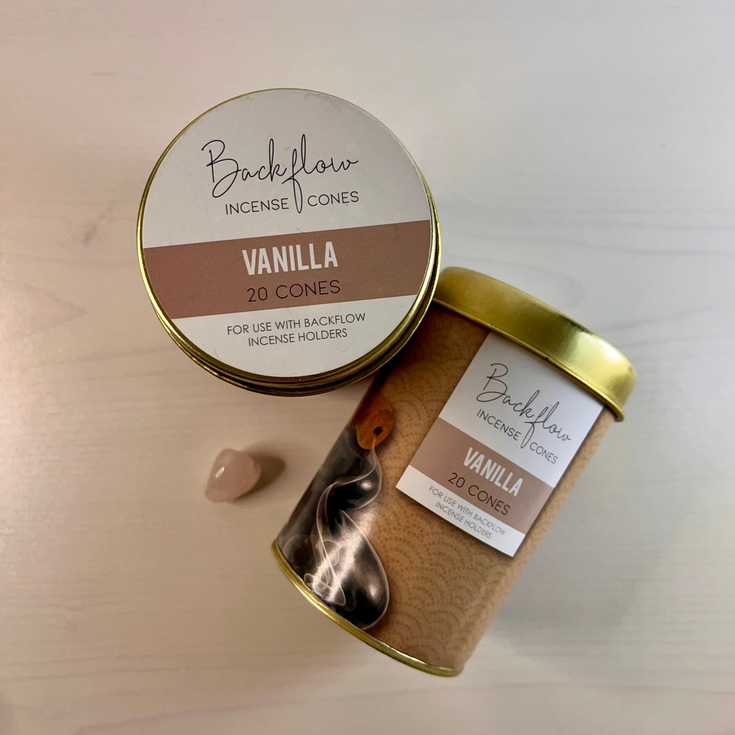 Incensi cono a reflusso alla vaniglia