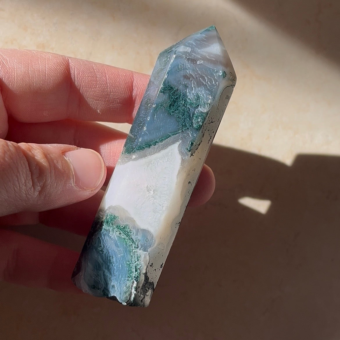 Torri in agata muschiata