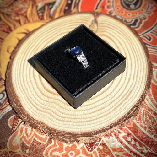 Anello in acquamarina