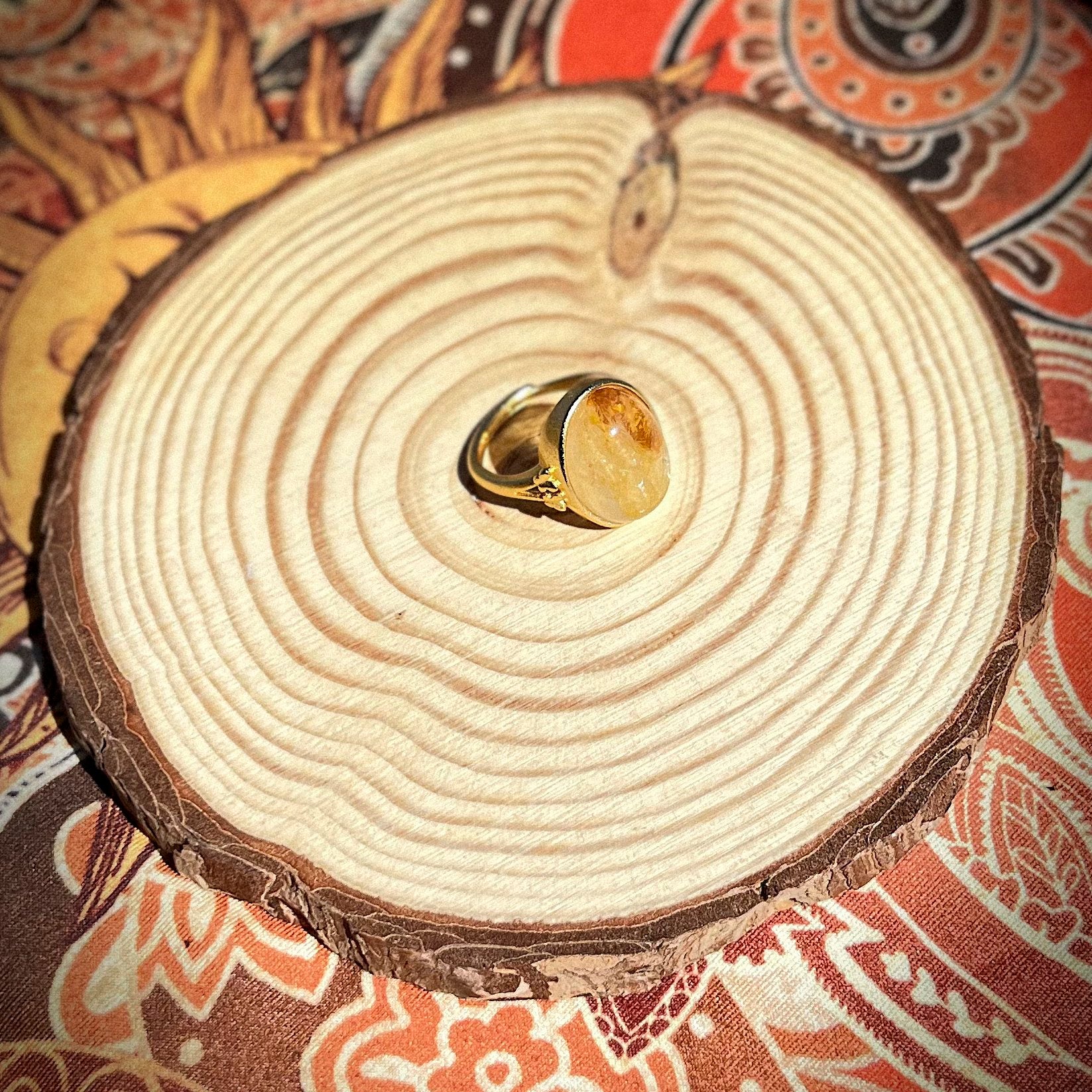 Anello in golden healer