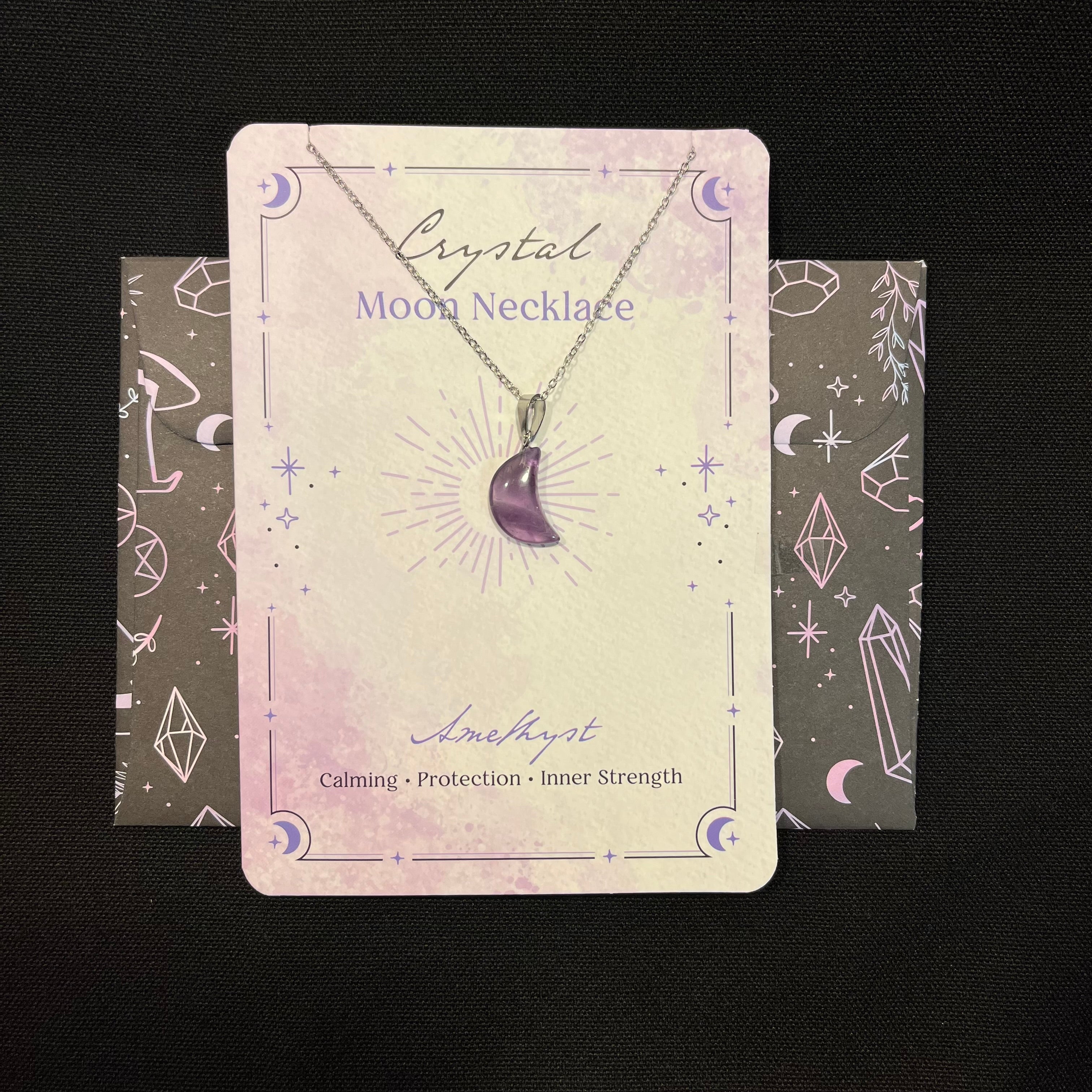 Collana Luna in ametista