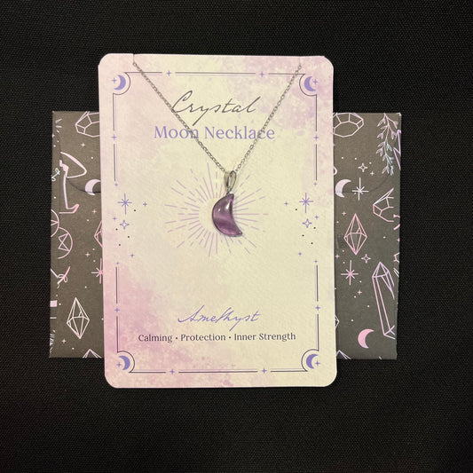 Collana Luna in ametista