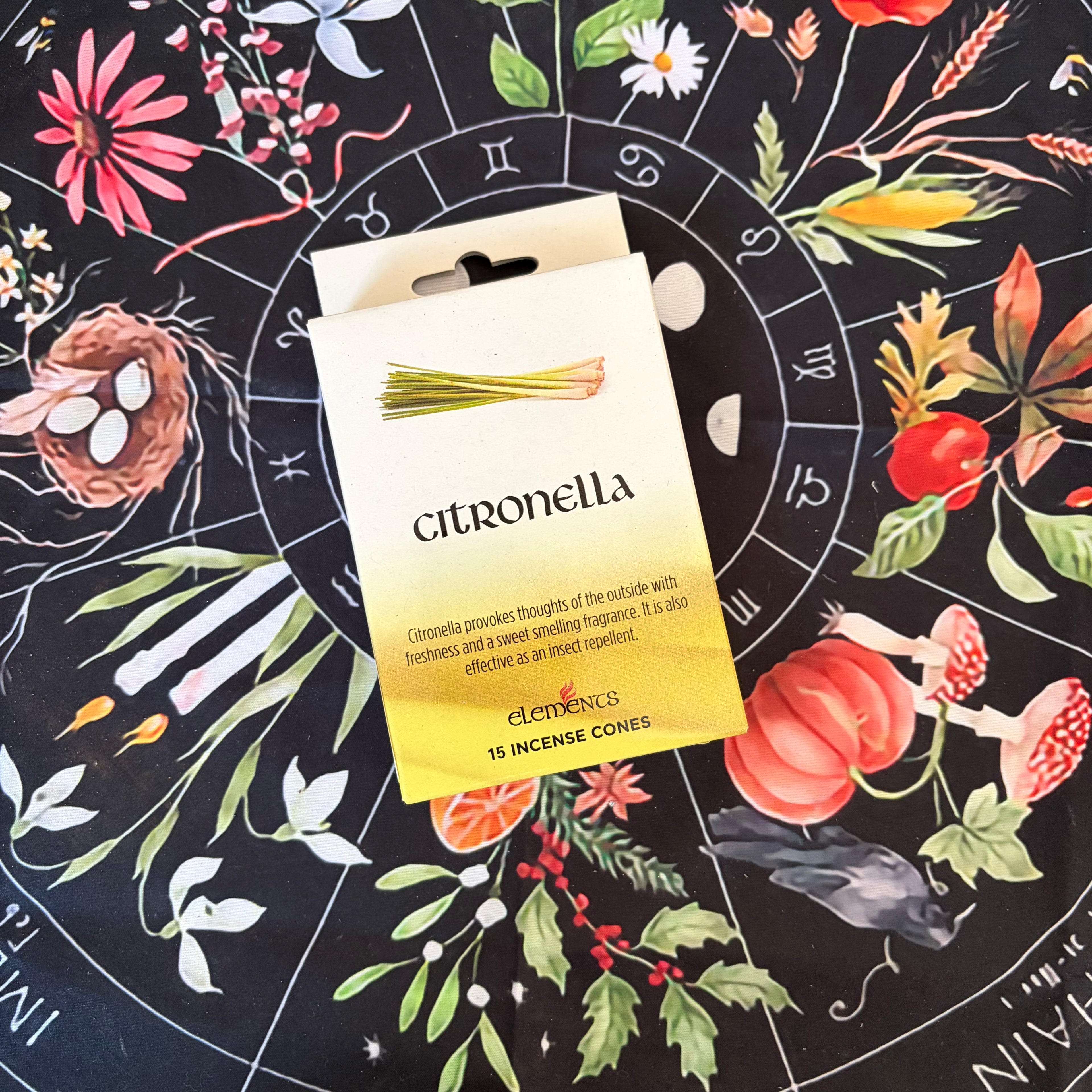 Incensi a cono citronella