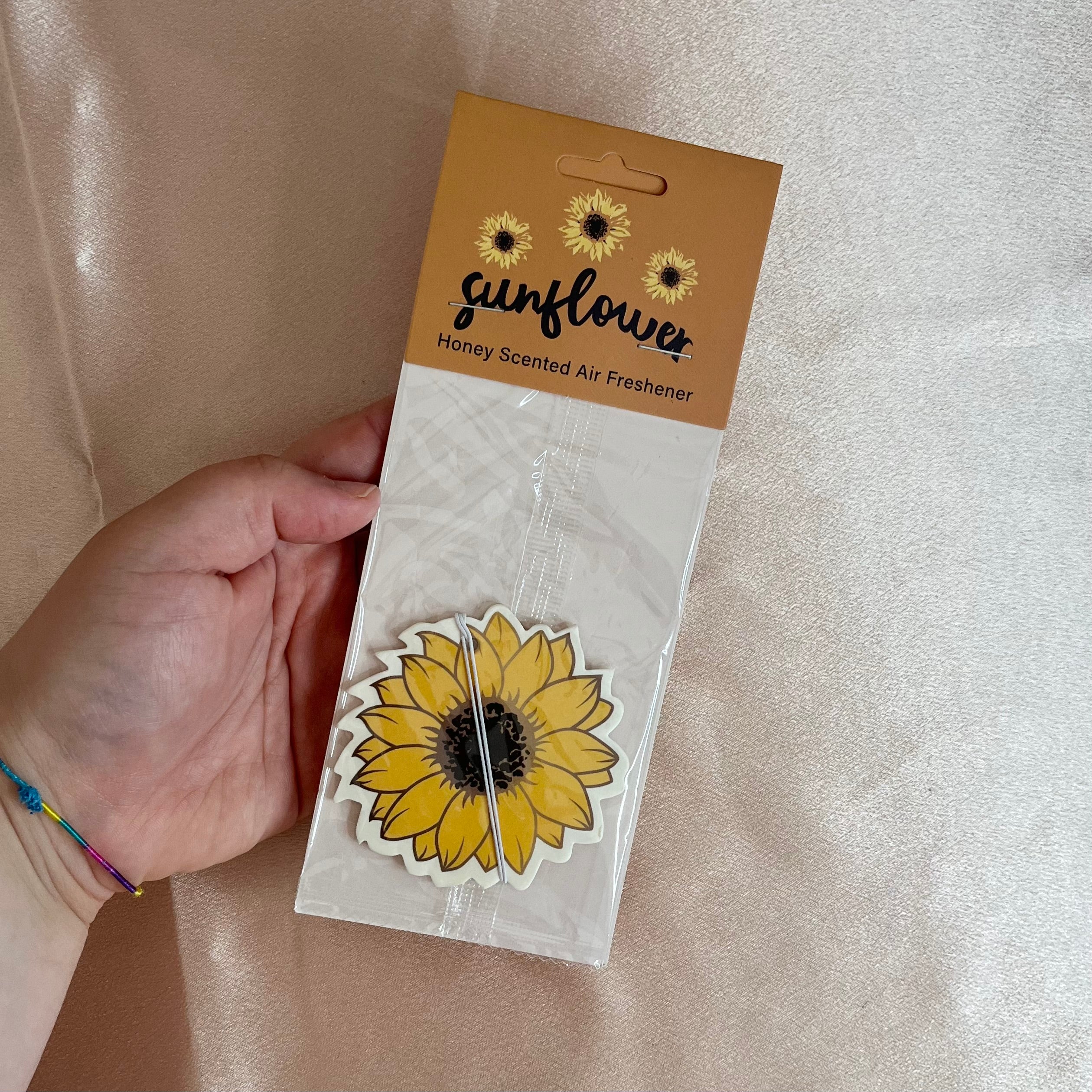 Profumatore auto girasole
