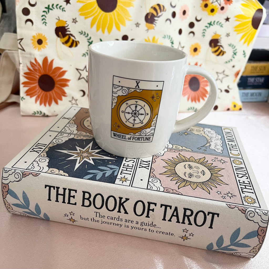 Tazza con tarocchi
