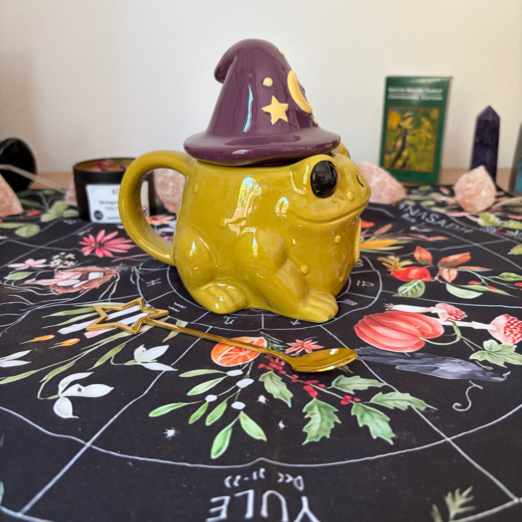 Tazza rospo magico con cucchiaino