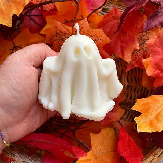 Candela a forma di fantasma