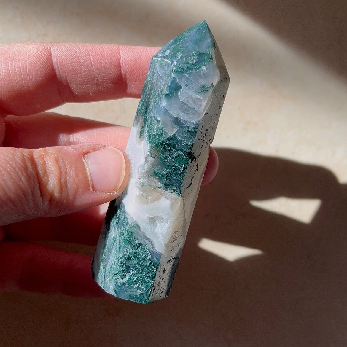 Torri in agata muschiata