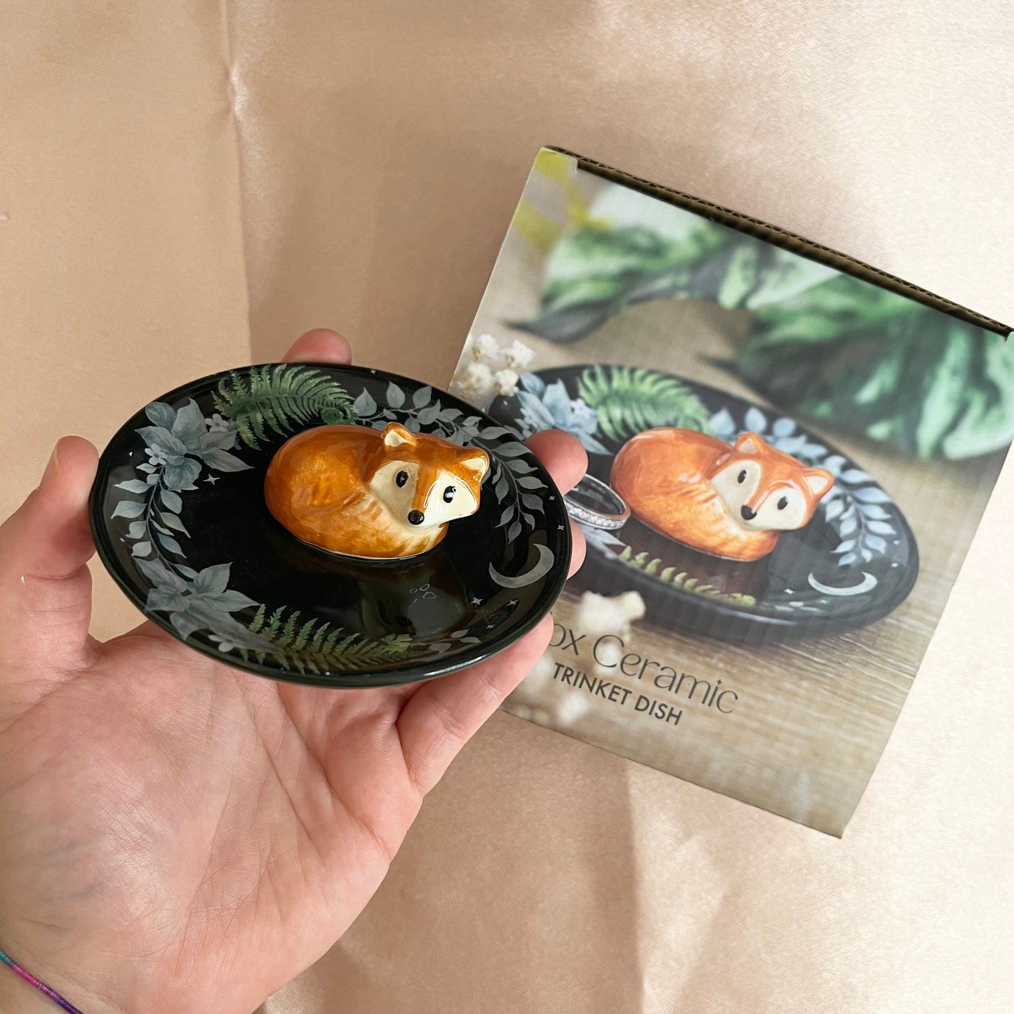 Piattino o svuota tasche volpe