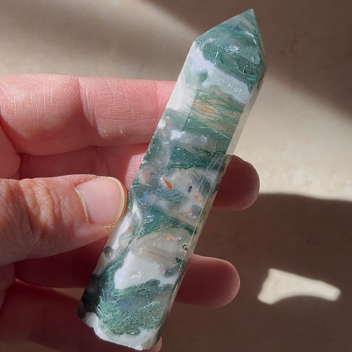 Torri in agata muschiata