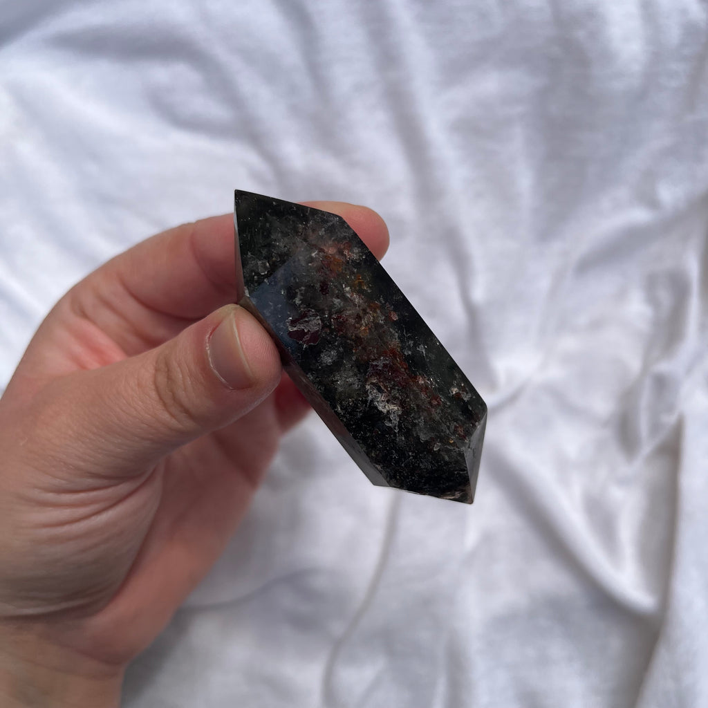 DT in garden quartz o lodolite