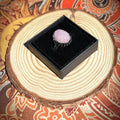 Anello in quarzo rosa