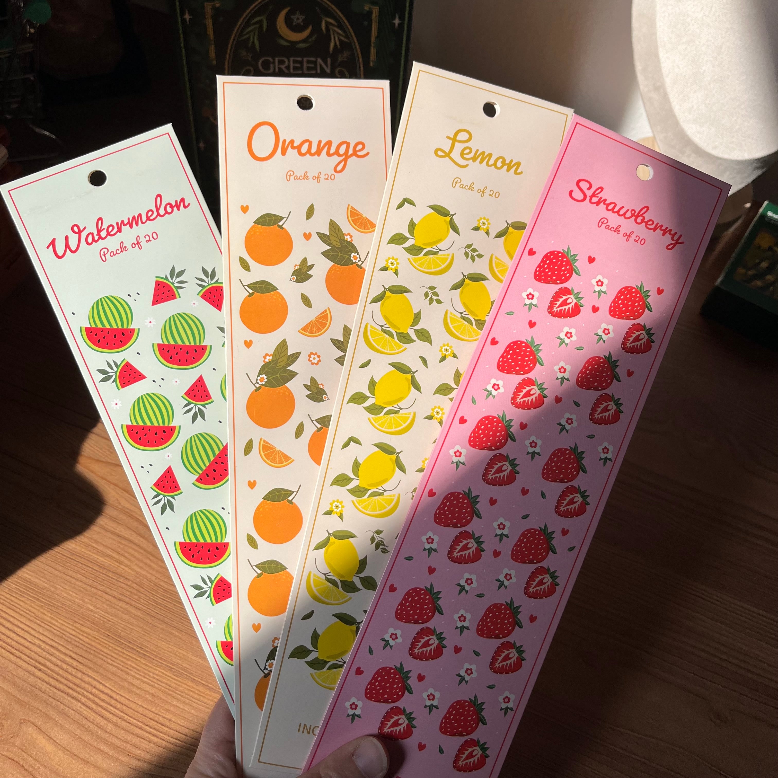 Set incensi fruttati