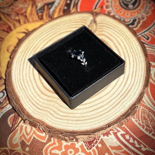 Anello in peridoto o olivina