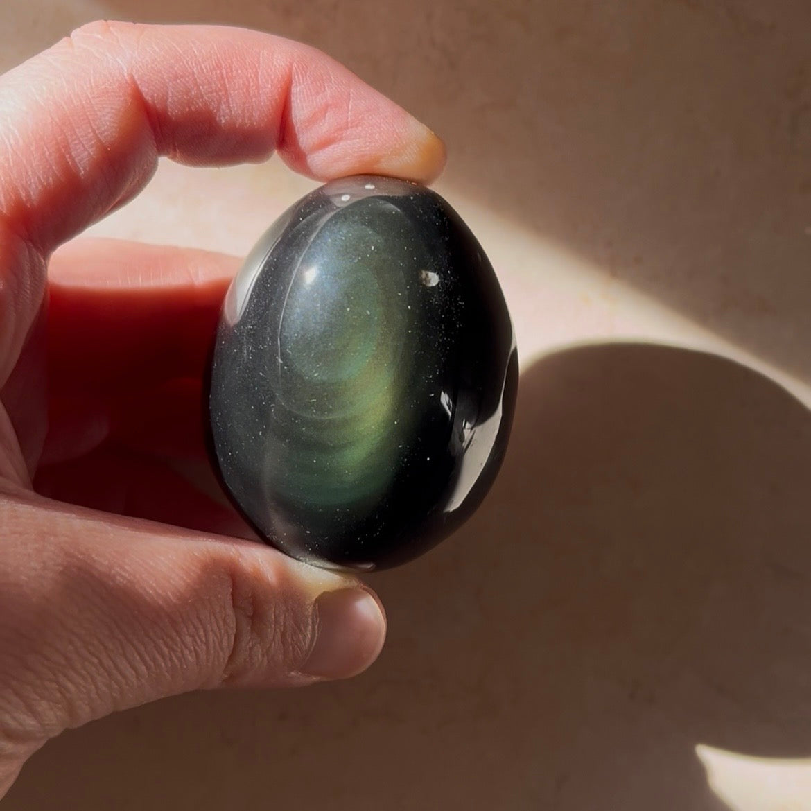 Uova in ossidiana arcobaleno