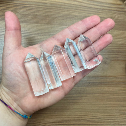 Torri in quarzo ialino