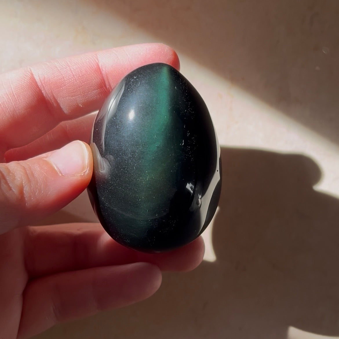 Uova in ossidiana arcobaleno