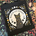 Tote bag cat energy