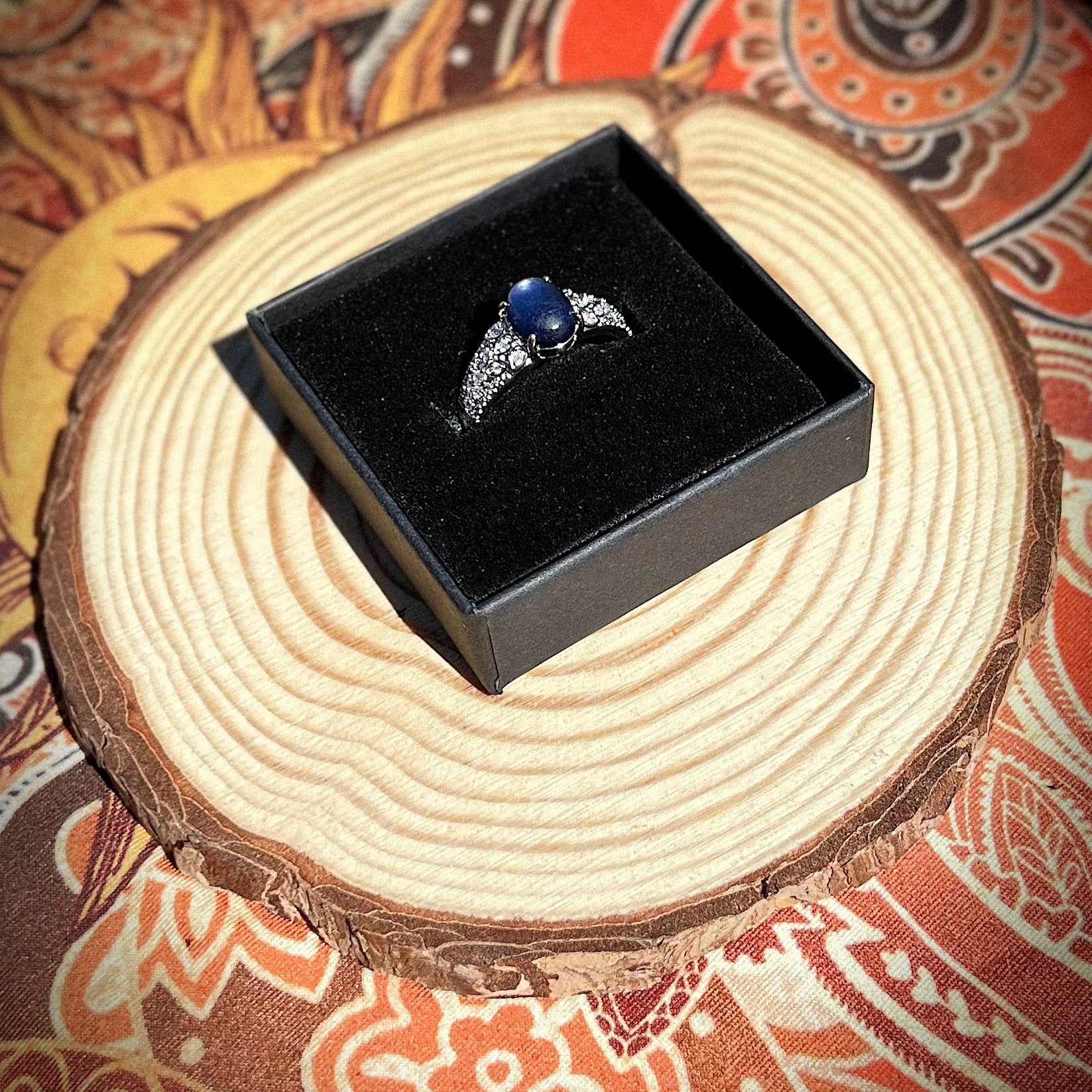 Anello in acquamarina