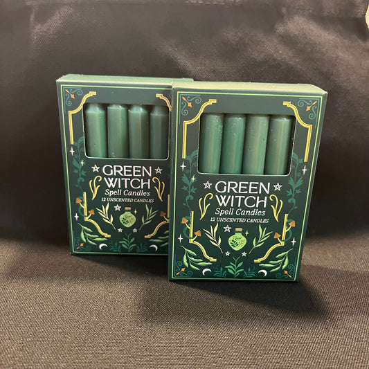 Kit candele Green Witch