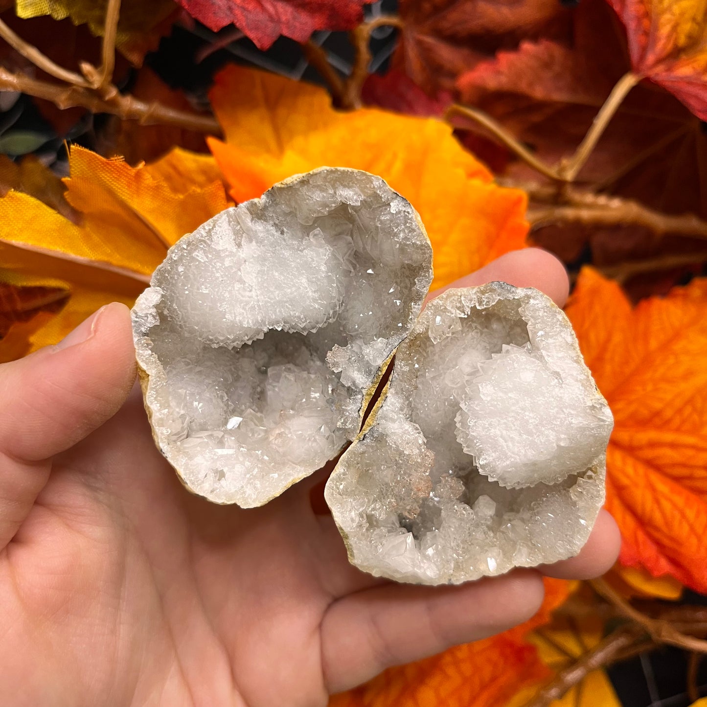 Geode in quarzo