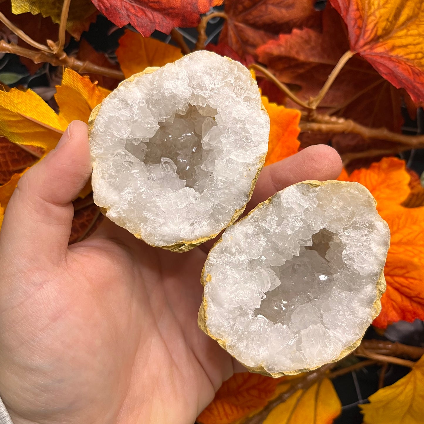 Geode in quarzo