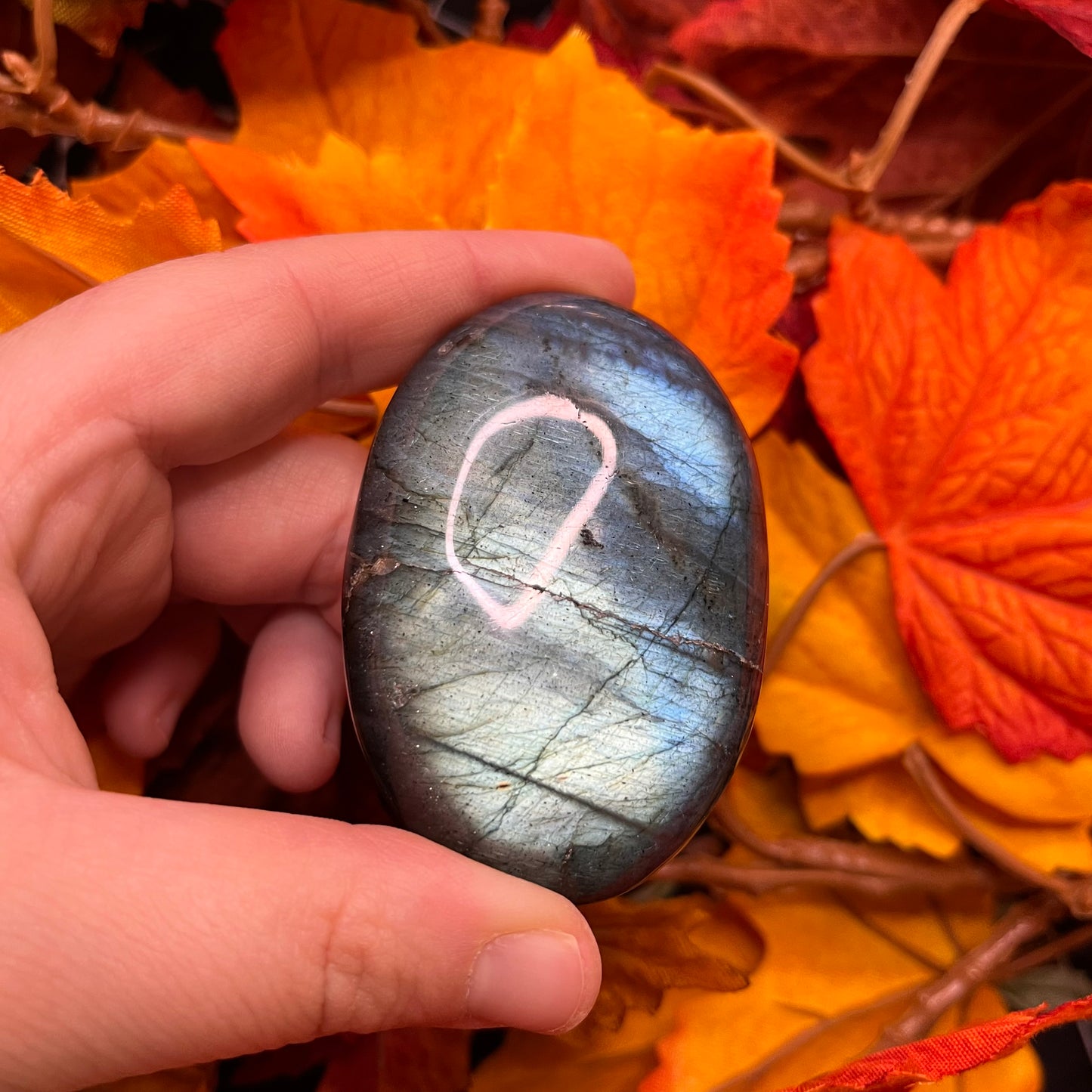 Palmstone in labradorite