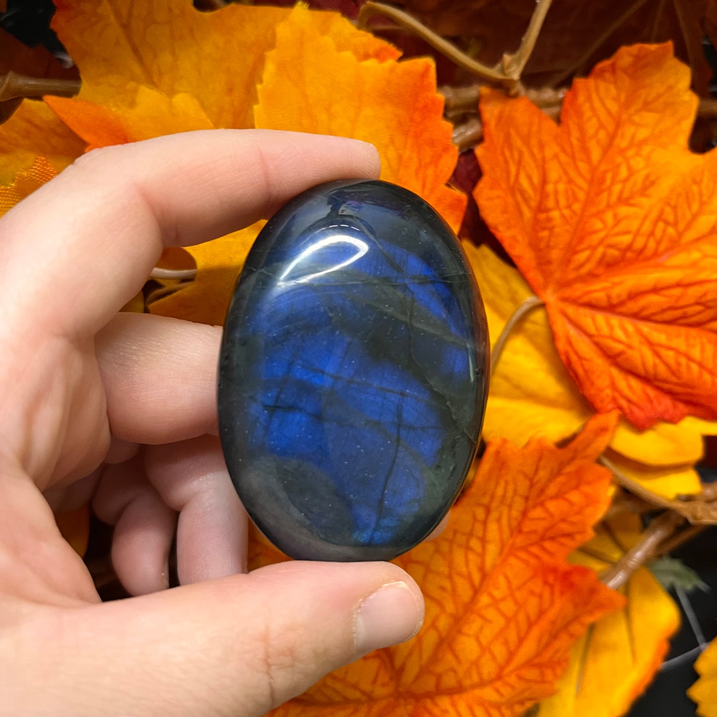 Palmstone in labradorite