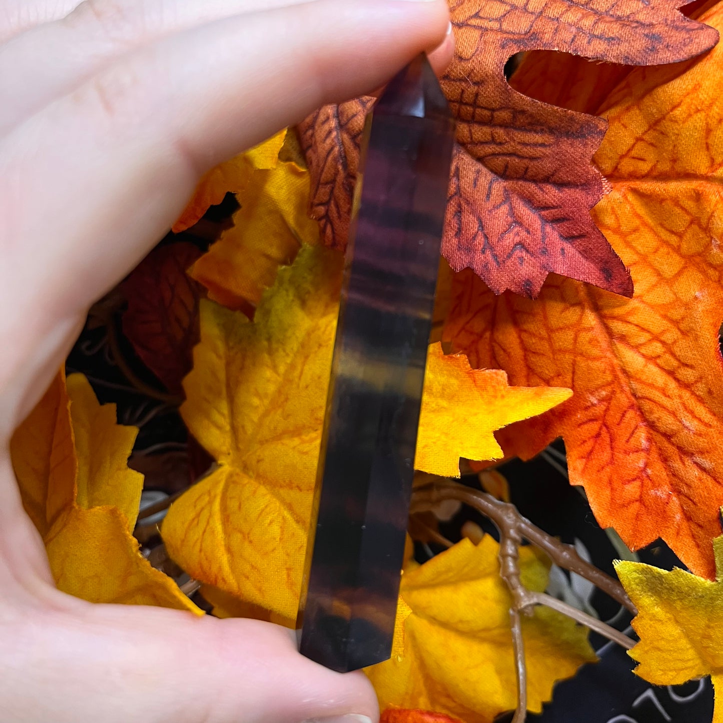 Torre in fluorite arcobaleno