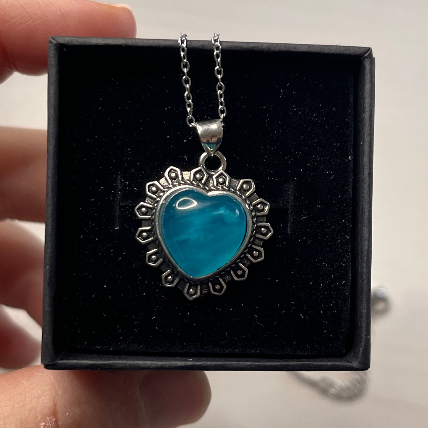 Collana in amazzonite